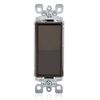 Leviton 5603-2, 15 Amp Decora Rocker 3-Way Switch, Grounding, Brown