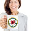Lutheran Rose Coffee Mug