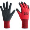 Earl Force AG789 Natural Rubber Backless Gloves, Medium Size, 3 Pairs