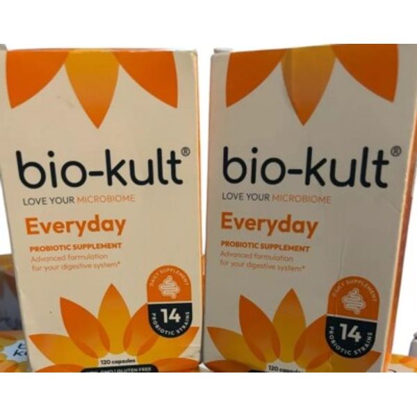 2x BIO KULT 14 Probiotic Strains Support Digestive System Immune 120ct Each **