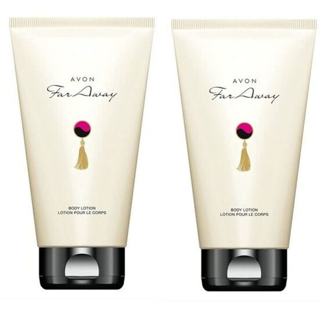 Avon - Far Away Skin Feuchtigkeitsspendende Körperlotion, 150 ml x 2.