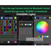 JHB APP Remote CHASING Flow LED Strips Lights 2PCS 4FT+2PCS 6.5FT Underglow KIT