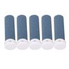 Extra Coarse Foot File Replacement Rollers, 5pcs Callus Remover Refill Rollers, Replacement Rollers Heads Refills for Pedicure Hard Skin Remover