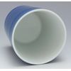 tomofac Glass Navy 7.5 cm Hasami Key Point Double Walled Low Cup