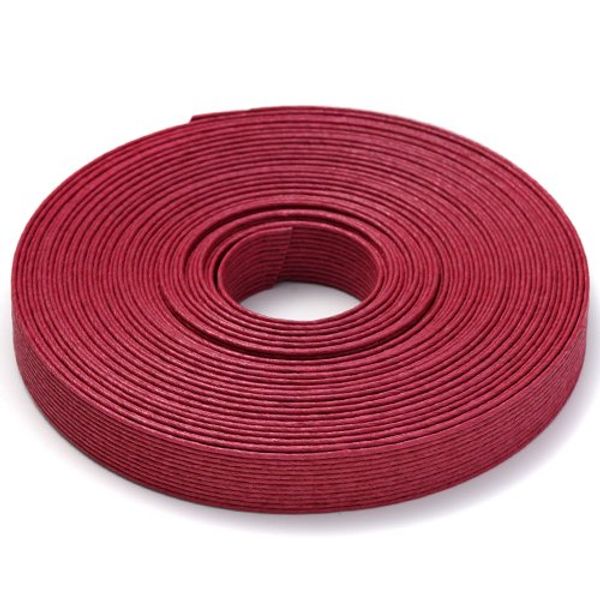 12-025 Eco Craft Tape for Crafts, Craft Band, Red Wine, 32.8 ft (10 m) Roll, 0.6 inches (15 mm) Wide, 12 Cores