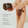 JUARA - Invigorating Coffee Scrub | Smooth Rough Skin | Body Exfoliator | Chocolate, Espresso Scent | Hydrating Polish | Rejuvenating Cleanse | Cruelty Free, Paraben, Sulfate Free, Vegetarian | 8 oz