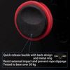VKO Quick Relase Connectors Buckles Camera Straps(4-Pack Black-Red)