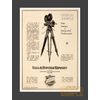 Bell & Howell (1922) Performance Motion Picture Camera Ad * Quality Art Print