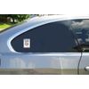 U.S. Custom Stickers Slower Traffic Keep Right Asshole Sticker 4 Inch