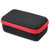 Aenllosi Storage Case for Rode VideoMic GO On Camera Microphone - Black/Red(only case)