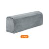 sourcing map 2 Pcs Sofa Armrest Covers Stretch Couch Armrest Cover for Chairs Sofas Couch Arm, Scratch-Resistant Sofa Arm Cover, Dark Gray