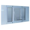 33" -38" WINDOW SASH Pet Cat Dog DOOR 7"x11" Flap