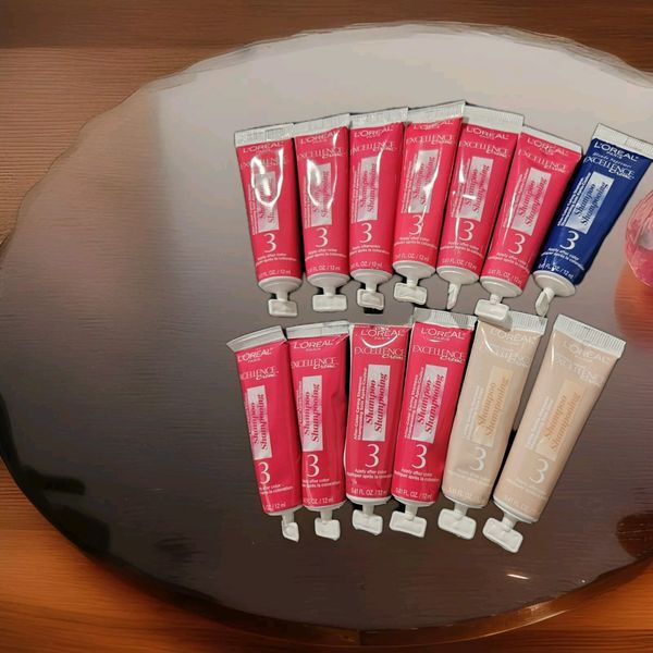 Lot of 13 L'Oreal Loreal Excellence Creme #3 After Color Caring Shampoo