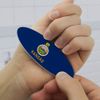 Kansas State Flag Double-Sided Oval Nail File Emery Board Set 4 Pack
