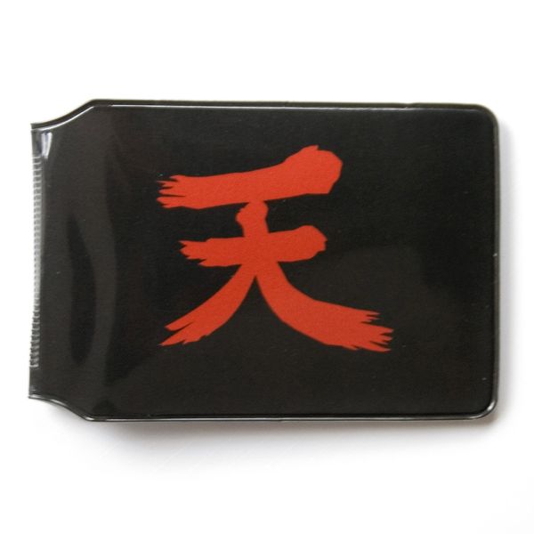 Retro GT Raging Demon Clam Shell Travel Card Holder