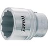 HAZET 1000Z-35 61.5 mm 12-Point Profile Socket - Chrome-Plated/Polished