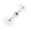 2 Pair x Shower Door Handle/Knob Clear Acryl Cone Shaped