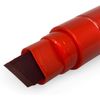 Pentel N50XL Extra Large Broad Permanent Marker - Chisel Tip - Pack of 3 - Red Ink