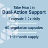 Potassium With Extend Release Magnesium Heart Blood Pressure Support, 60 Caps
