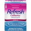 6 Pack Refresh Celluvisc Lubricant Eye Gel Single Use Containers 30 Each
