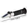 V·RESOURCING Beer Wort Refractometer,Brix/Specific Gravity Refractometer for Beer Brewing, Dual Scale(Brix 0-32%, SG Wort 1.000-1.130)