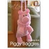 Knitting Pattern Pigg Baggles Gift Bag from Knitting by Post. Made in The UK