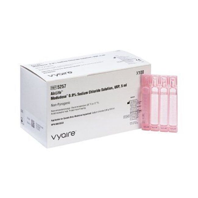 Modudose Saline Solution for Inhalation - 100/box(5257-5mL Unit Dose)