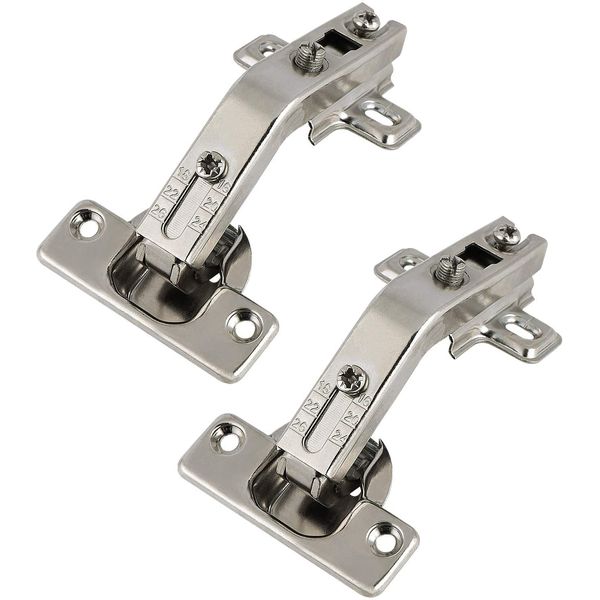 1 Pair 135 Degree Corner Kitchen Cabinet/Cupboard Folded/Folden Door Hinges for Combination with Screws