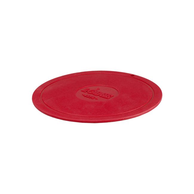 LODGE AS7DT41 DX Silicone Trivet, Red