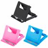 ZEACCT 3-Pack Adjustable Multi-Angle Foldable Phone Stand Holder with Non-Slip Base - Portable Desktop Dock for Mobile Devices, Tablets, E-Readers (Compact Space-Saving Design)