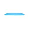 Sky Blue Round Vinyl Cushion - Comfortable Back Support by Chivari