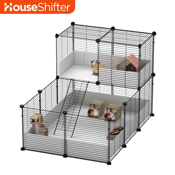 Guinea Pig Cage w/ Liner 41" x 28" for Pet Indoor Hamster Cage Fence Playpen