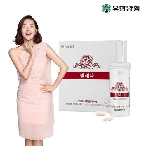 Yuhan Corporation Elena Women's Vaginal Health Lactobacillus 60 Capsules 1
