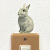 Wall Sticker Animal Life Color "Rabbit" A