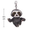 TY 1607-36559 Dangler Sloth-Boo Key Clip, Multicolored