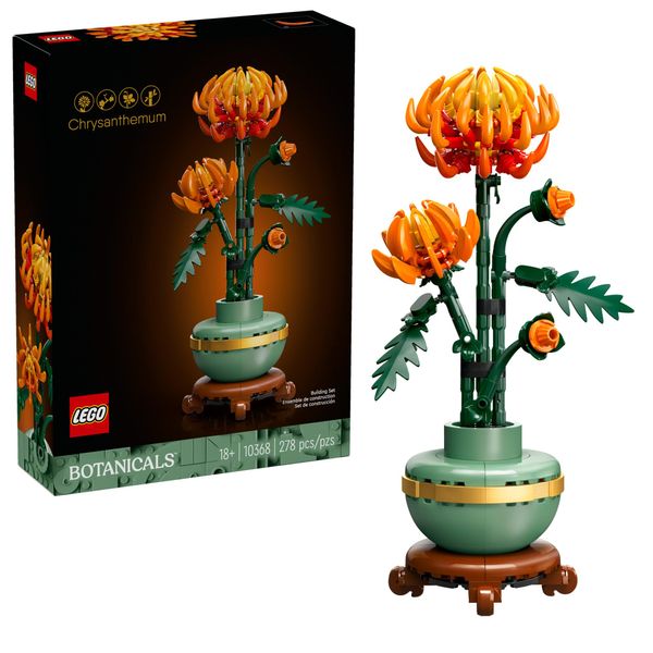 LEGO Botanicals 10368 Chrysanthemum Age 18+ 278pcs