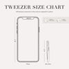 Tweezerman Mini Slant and Point Tip Tweezer - Tweezers Set for Eyebrows, Facial Hair, Ingrown Hairs