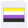 'Non-Binary Pride Flag' Blank Greeting Card (GC00004202)