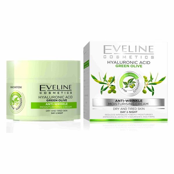 Nature Line Green Olive Anti-Wrinkle Moisturizing Day and Night CreamCream