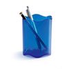 Durable Trend Pen Pot Plastic - Translucent Blue Ref 1701235540,H 10,2 x Ø 8 cm