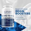 (5 Pack) Neuro Tech IQ Brain Supplement, Neuro Tech Focus Formula (300 Capsules)