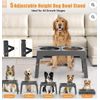 Elevated Dog Bowl Slow Feeder No Spill