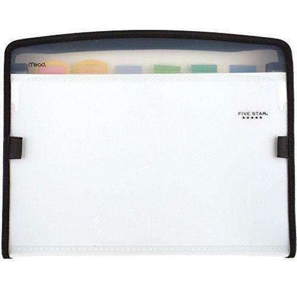 Five Star Expanding File, 7-Pocket Expandable Filing Folder,Zipper Closure,