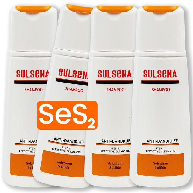 SULSENA Anti Schuppen Shampoo - Effektives Schuppen Shampoo für Herren und Damen, Shampoo gegen Schuppenflechte, Anti Schuppen Shampoo Frauen, Shampoo Anti Schuppen, Antischuppen Shampoo, Set