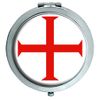 Knights Templar Cross Compact Mirror