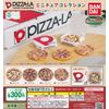 PIZZA-LA Pizara Miniature Collection, 4 Types Set (Full Comp), Capsule Toy