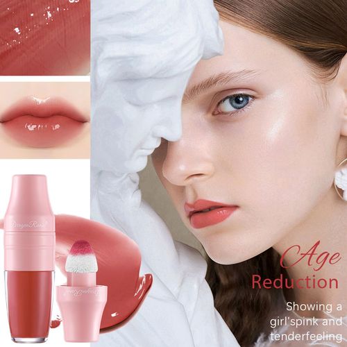 Domality 6PCS Shake It Lip Tint Stain Set, Lucidalabbra multiuso Lip Eyes Cheek Tint, Set di fard per ombretti liquidi lisci non appiccicosi a lunga durata