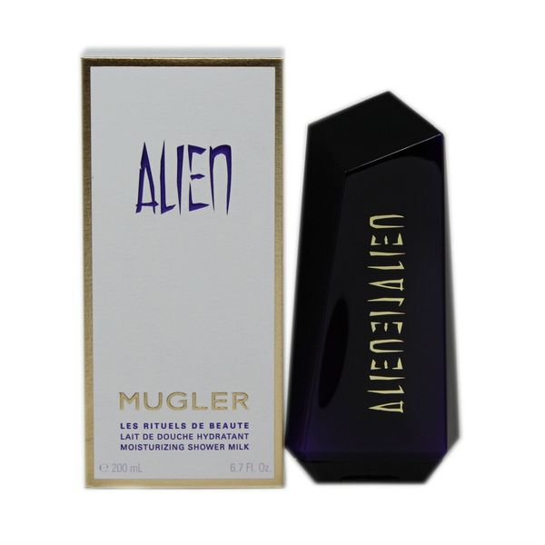 MUGLER ALIEN MOISTURIZING SHOWER MILK 200 ML/6.7 FL.OZ. NIB