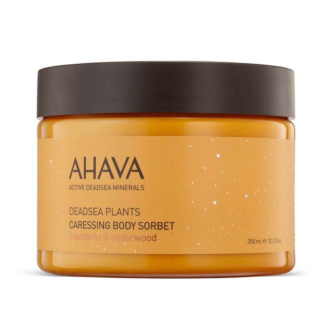 AHAVA Caressing Body Sorbet, Mandarin & Cedarwood, Body Lotion to Hydrate and Smooth Skin, 350 ml