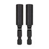 KELSON 2pcs 60mm Impact Rated Magnetic Screwdriver Bit Holder 1/4" Universal